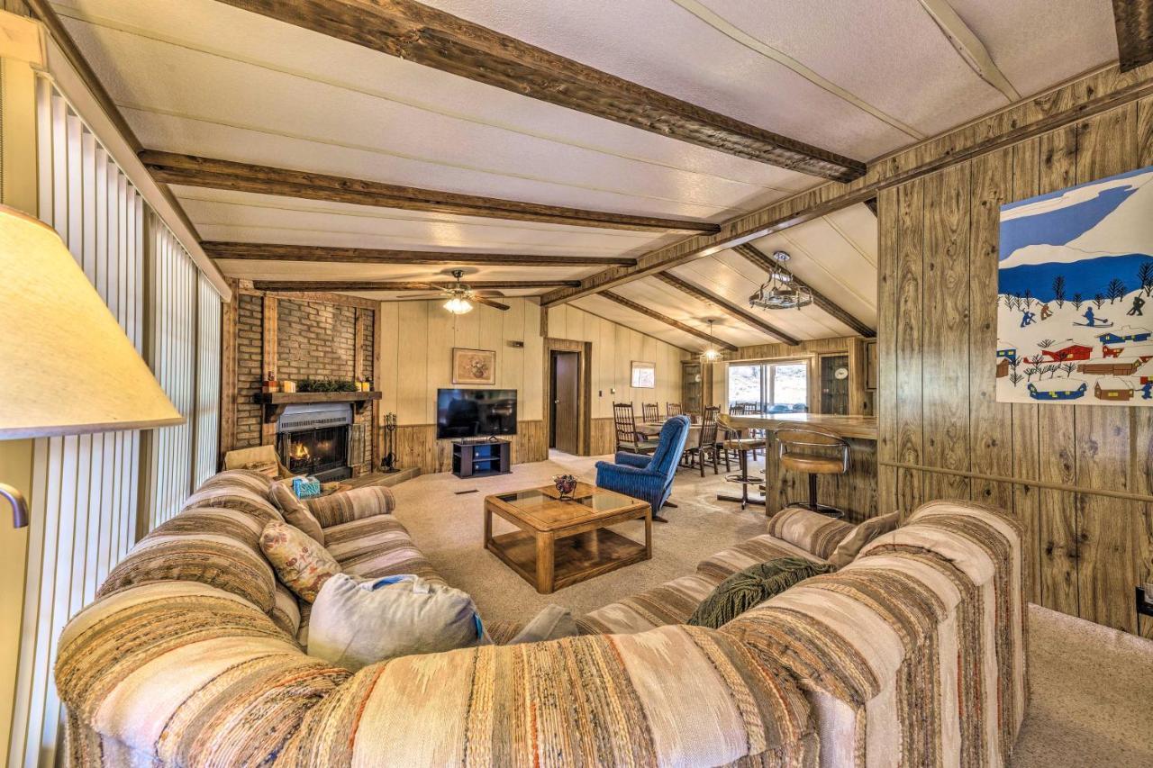 3 Mi To Ruidoso Winter Park Home With Fireplace! Bagian luar foto