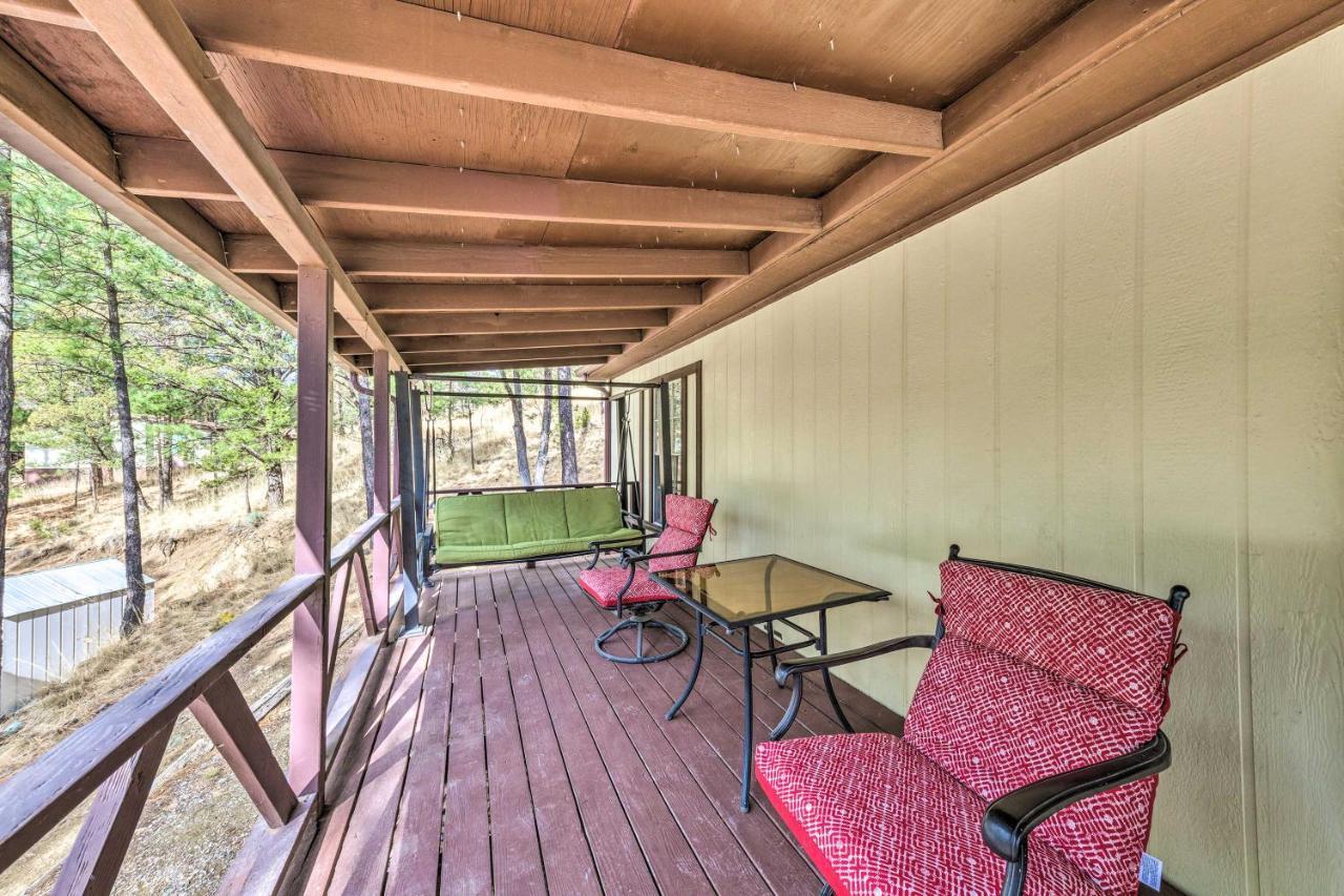 3 Mi To Ruidoso Winter Park Home With Fireplace! Bagian luar foto