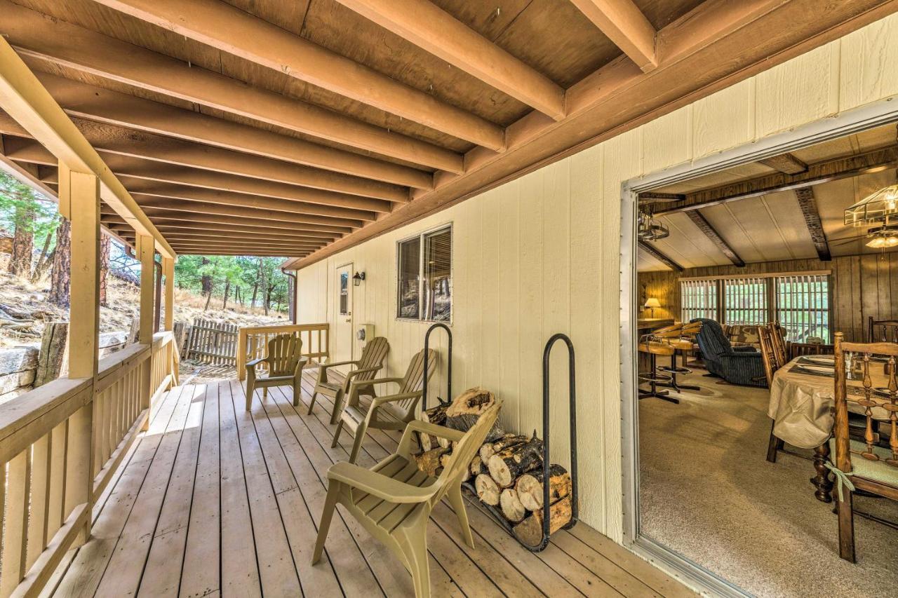 3 Mi To Ruidoso Winter Park Home With Fireplace! Bagian luar foto