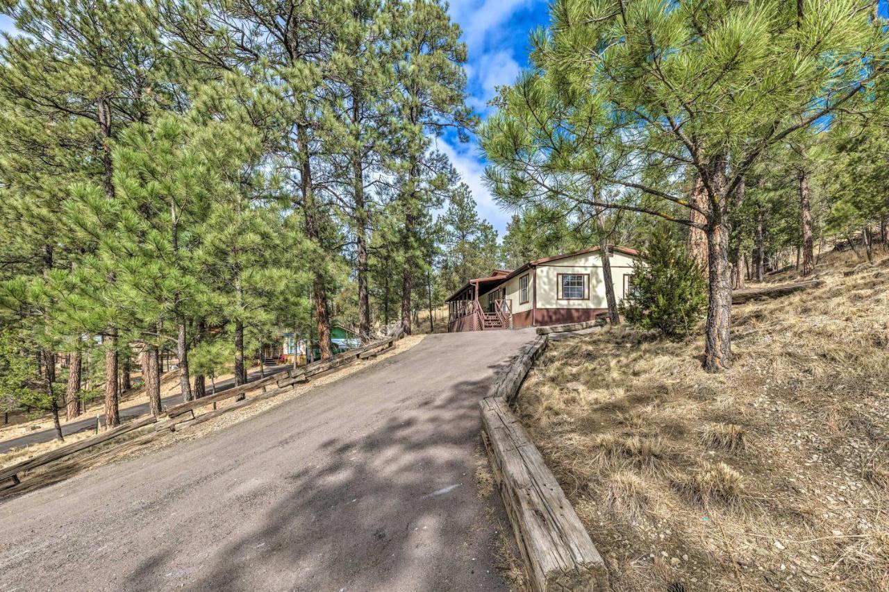 3 Mi To Ruidoso Winter Park Home With Fireplace! Bagian luar foto